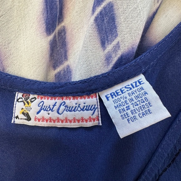 Just Cruising blue beach dress - Picture 3 of 5